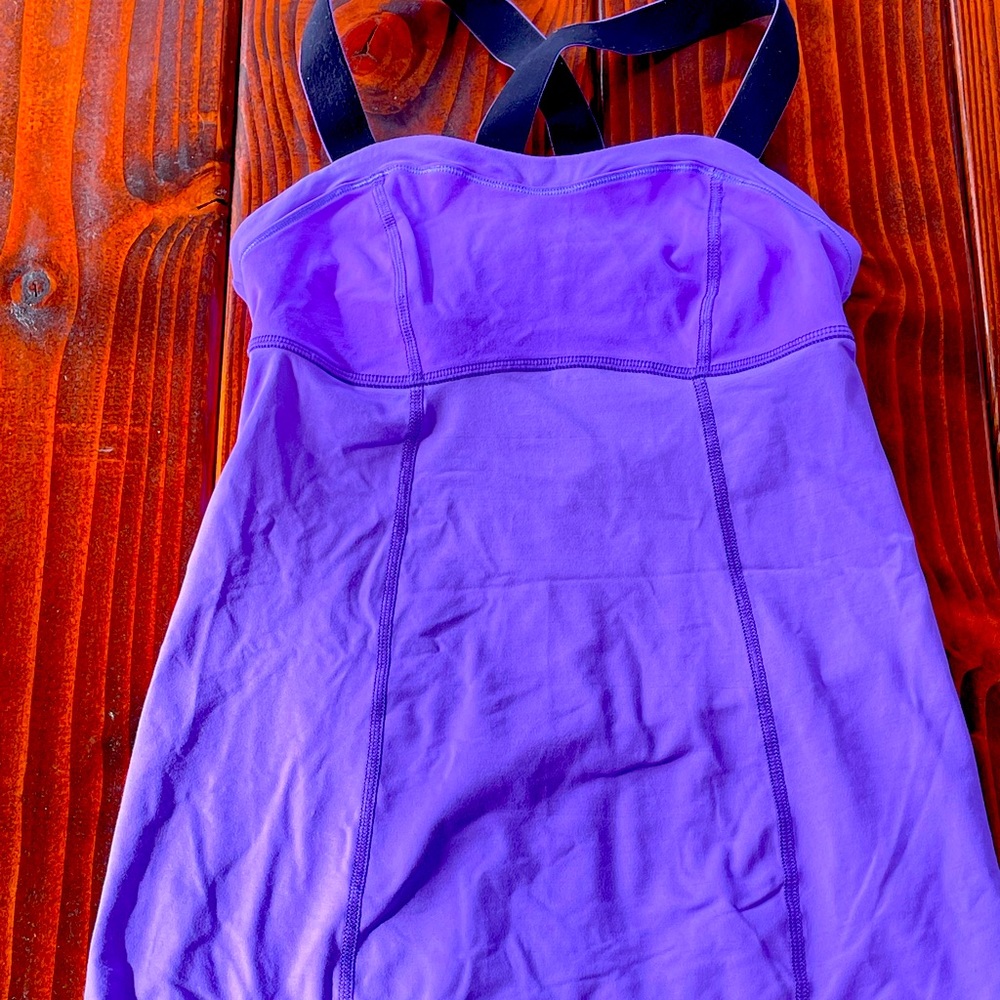 Purple lululemon tank